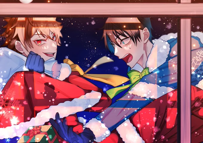 エーデュース🎅🎄

#ツイステファンアート 