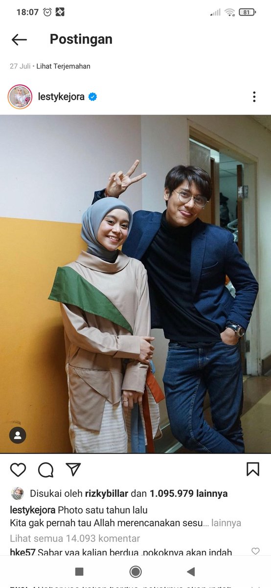 BungaBungaa4's tweet photo. Dari hati untuk lesty😘😘😘😘
#LestyIDA2021 #leslarIDA2021 https://t.co/oEaqvPHHxy