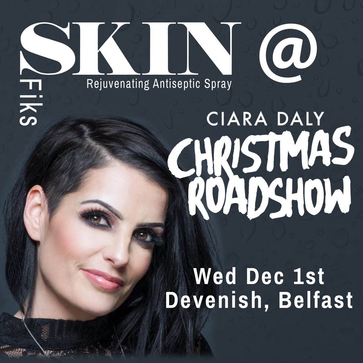 SkinFiks's tweet photo. Will we be seeing you at the party this evening? 
Book your tickets now at https://t.co/uSrvQsdnja... to avoid disappointment, and we'll see you there
Or get your very own Skin Fiks at https://t.co/FGGPn372LH
#CiaraDaly #makeup #SkinFiks #Christmas #happyholidays #makeovers https://t.co/t2i8pxzDsc