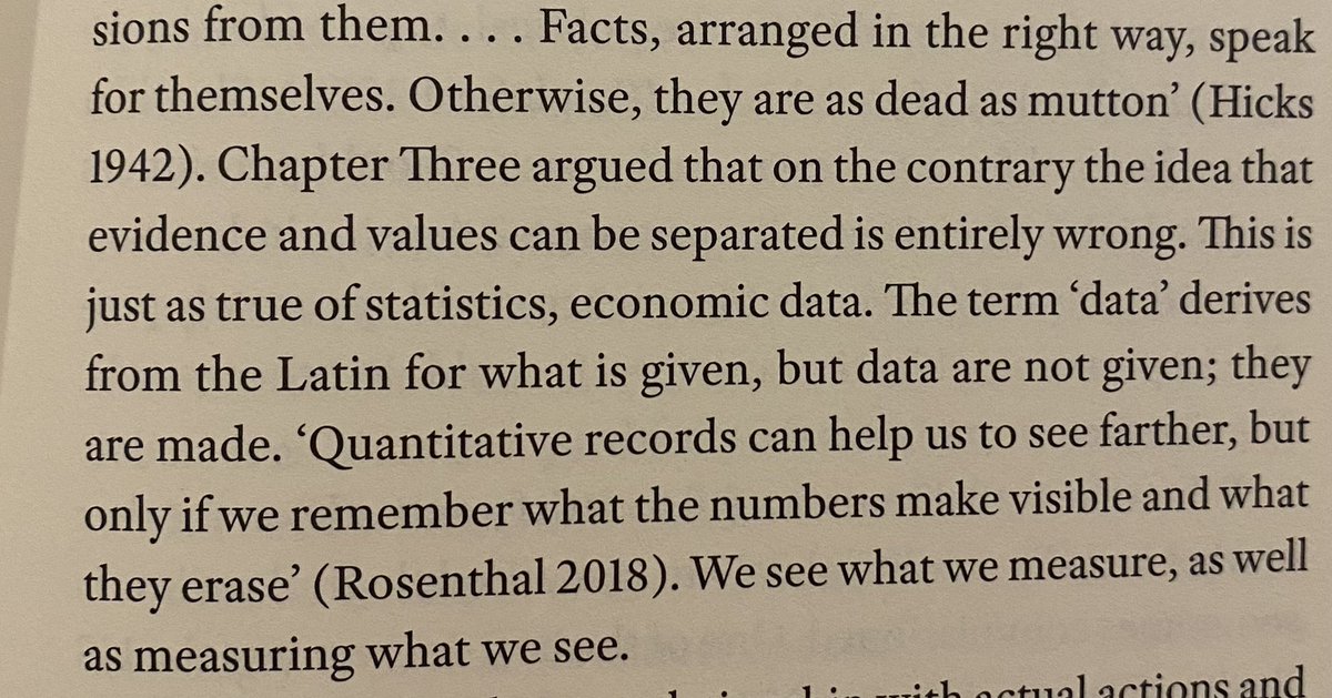 Claudia_Sahm's tweet photo. “data are not given; they are made” wise words from @DianeCoyle1859 https://t.co/zuZ3hC67Mc