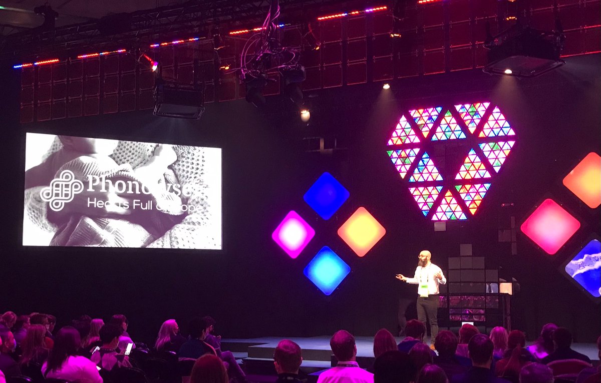 sirsalmi's tweet photo. Great pitch @bahmandoaeian @phonolyser at Slush #healthhelsinki #slush2021 #startup https://t.co/QxXEP5XwGn