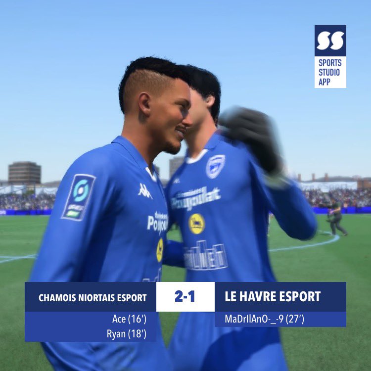 [Résultat eFoot] 

2 défaites hier soir en L1 <a href="/VPGFrance_/">VPG France</a> pour nos joueurs avec des scénarios de match bien différent ! Bravo à nos adversaires 🔵