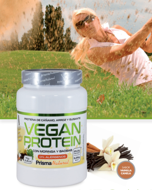 Prisma_Natural's tweet photo. ¿Sabías que en Prisma Natural tenemos tu proteína ideal?
Nada de origen animal: Sin carne, pescado, huevos ni leche. Nuestra proteína VEGAN PROTEIN es un delicioso batido con sabor a vainilla y canela con 0% Alérgenos y elaborado a base de Arroz, Guisante y Cáñamo con Moringa. https://t.co/ycErTazZes