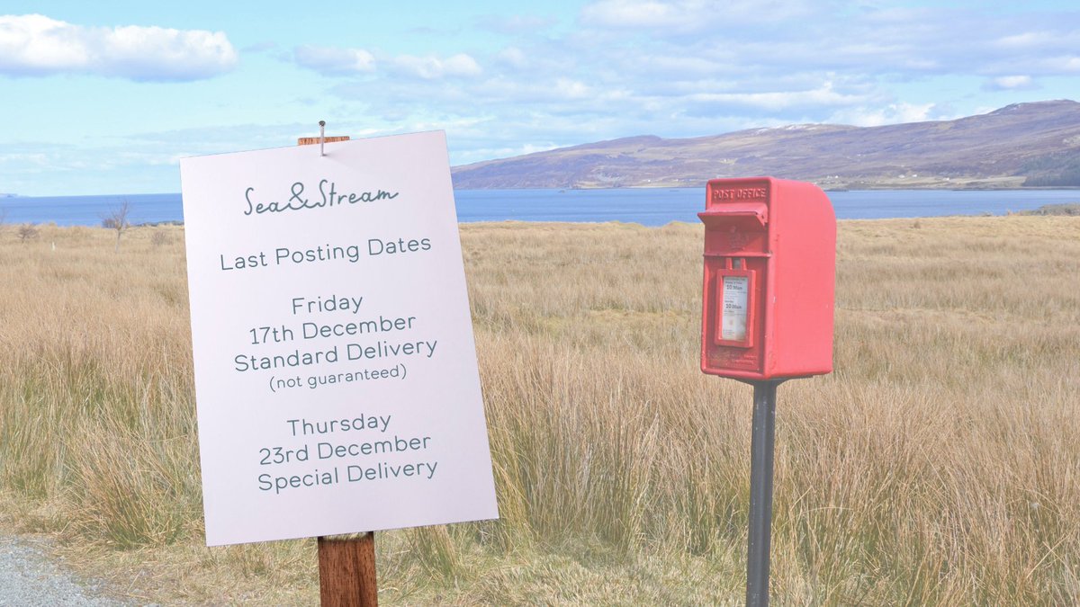 Hello December!  For your information. We will be posting mail out until 23rd December. Our last day for posting standard delivery and reaching you before Christmas is 17th December (not guaranteed).  Express next day delivery final day is 23rd December. Ho ho ho! 

#shopsmall