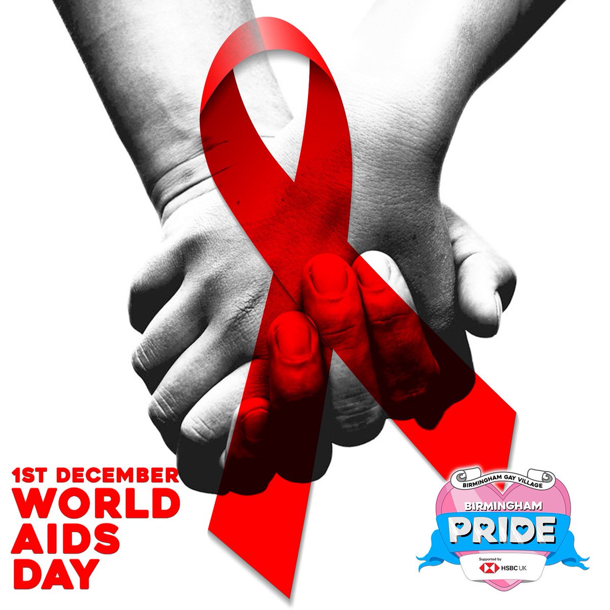 BirminghamPride's tweet photo. Today is #worldaidsday 

It’s 40 years since the first known cases of AIDS were reported. 

Today we remember and give thanks to those who came before us, to those we lost and those who survived. 

Use today to reflect, educate, challenge and support. https://t.co/xChsju9lxi