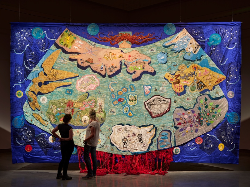 Aosdana's tweet photo. The Map, a collaborative work by #AliceMaher and #RachelFallon is the second exhibition in the Magdalene Series @RuaRed curated by @MaoliosaBoyle. Open until 29 Jan 2022 w/ an immersive sound response by @sineadgleeson and composer Stephen Shannon. 

https://t.co/aT5HOgr4GM https://t.co/rkYvu5SCYG