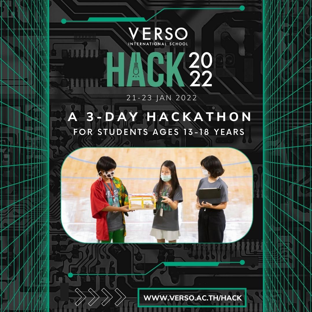 versoschool's tweet photo. After a highly successful hackathon this year, VERSO HACK returns on 21-23 Jan 2022 @versoschool and is open to aspiring student entrepreneurs ages 13-18 years. No previous experience or coding skills as needed.
https://t.co/KCXDir51AG
#versohack #versohack2022 https://t.co/Qn3ALN2wVj