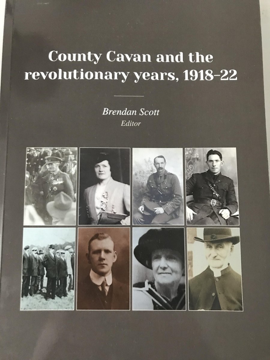 HistoryatMIC's tweet photo. Congratulations to Dr Brendan Scott @CavanLibrary  @cavancoco &amp; all the contributors on the publication of County Cavan and the revolutionary years, 1918-22. Featuring an essay by Brian Hughes @MICLimerick. https://t.co/c9tamJh5Lv