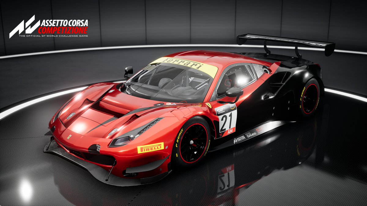 Kingston21x's tweet photo. My car and livery for @red5racing_ GT3 league, starting in January.
Rocking the @VR7even team colours.

#TeamVR7 #red5racing_ #simracing #xboxsimracing
#AssettoCorsaCompetizione #ACC
#GT3 https://t.co/hoZ4ophDJ8