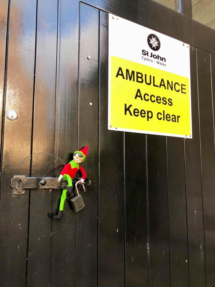 SJACMonmouth's tweet photo. Uh oh… looks like Shaun’s back! He’s arranged his PCR test cos he’s definitely travelled a long way to get back to us and wants to make sure he’s safe before he gets up to much mischief! #elfonashelf https://t.co/4CdJZWGt8t