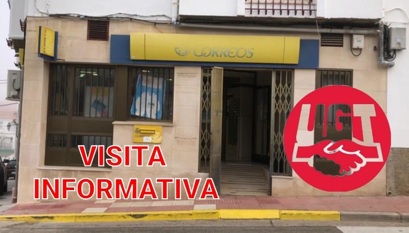 UGTCORREOSEXT's tweet photo. #Correos 📯 nos #DENIEGA ⛔ dar #Asambleas por lo que hoy #UGT hace una #VisitaINFORMATIVA a #Montijo y #LaCoronada 📅 Tres años después del inicio de la legislatura del actual Presidente 📯 continuamos con la política de MÍNIMA COBERTURA y SOBRECARGA del personal 👎🚨 @UGT_SP https://t.co/qrfmQSq5GU
