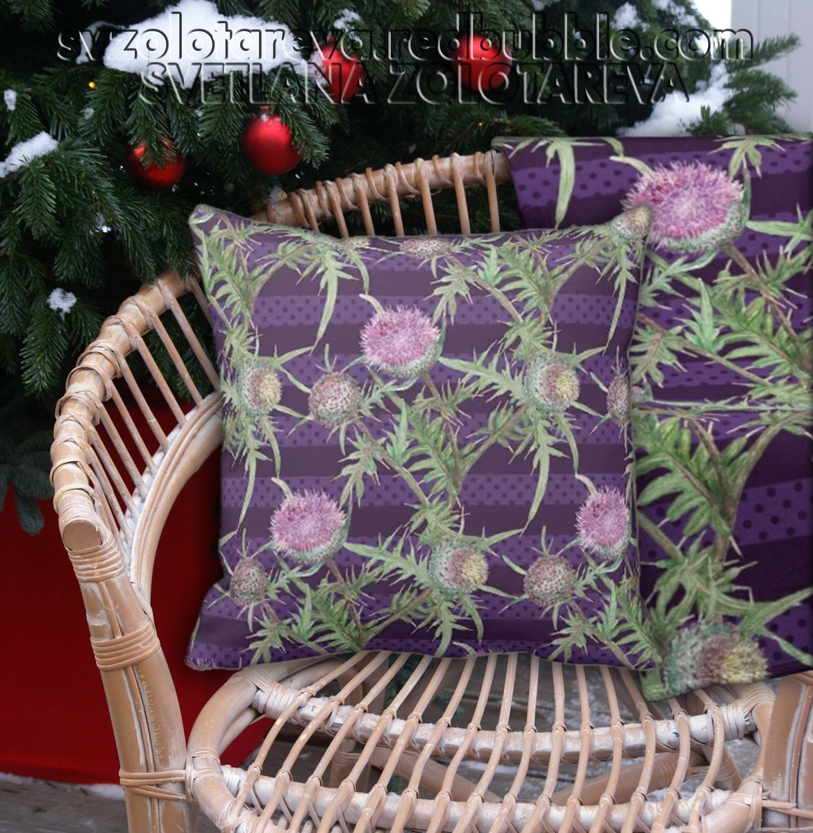 SvZolotareva's tweet photo. https://t.co/g5IP7EkpMC
Thistle violet flowers and purple stripes Throw Pillow
#Pillow #Thistle #InteriorDesignDecor #InteriorDesignIdeas #homedecorideas #redbubblepillow #Christmas #christmasgifts #giftsforWomen #GiftIdeas #findyourthing #Redbubble #redbubbleshop #ZOLOTAREVA https://t.co/9xcRWRlwqk