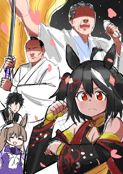 次回作の表紙ラフです。お納めください 