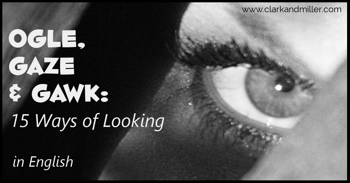 CandMEnglish's tweet photo. https://t.co/0k9Dr1gDaR
Quick! Answer the question!

What can you do with your eyes?

Most people would probably answer that question by saying, “Duh. You look with them!”

But there are loads of different ways we can look at something.

Here are 17 of them.
#esl #english #efl https://t.co/pXqKUl24Ho