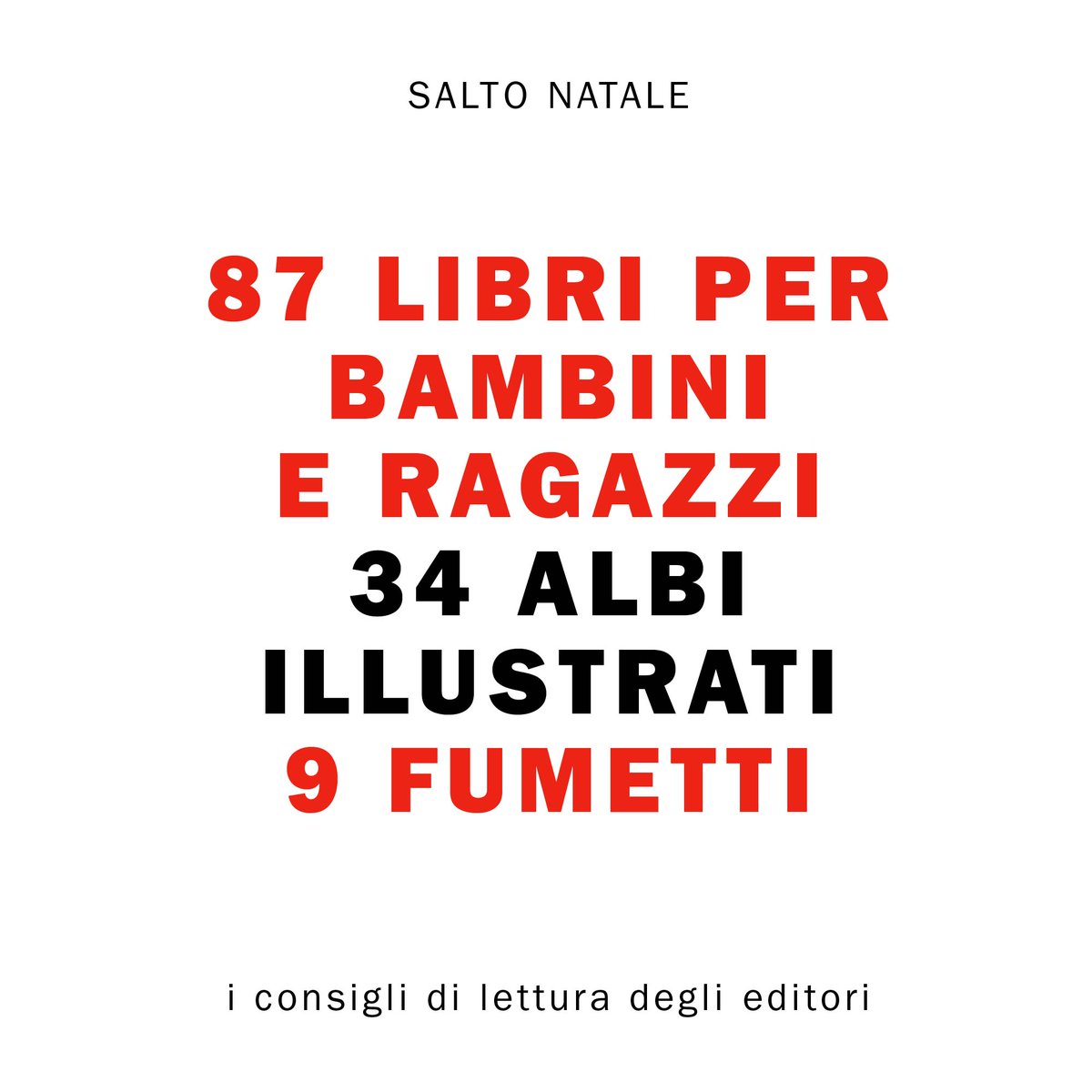 🎄 Dicembre significa SalTo Natale: nei prossimi giorni vi consiglieremo tantissime letture per trascorrere insieme l'attesa natalizia! 📚 
Cominciamo con i libri scelti dagli editori, li trovate tutti qui: bit.ly/LibriSalToNata…