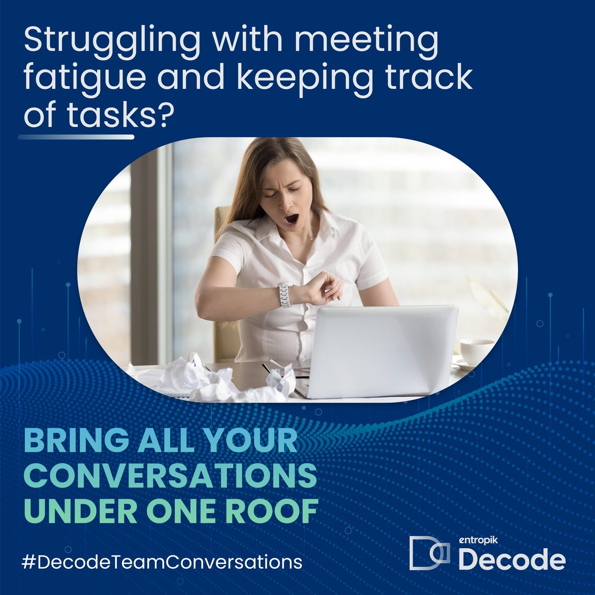 by_decode's tweet photo. No more fuss over who's doing what. Get clarity on all action-items. Get your early access today! - https://t.co/RI19mxeH5U

#Futureofwork #EntropikTech #Decode 
#SingleSource #GetEarlyAccess #SignUpNow https://t.co/YynWjsnr0O