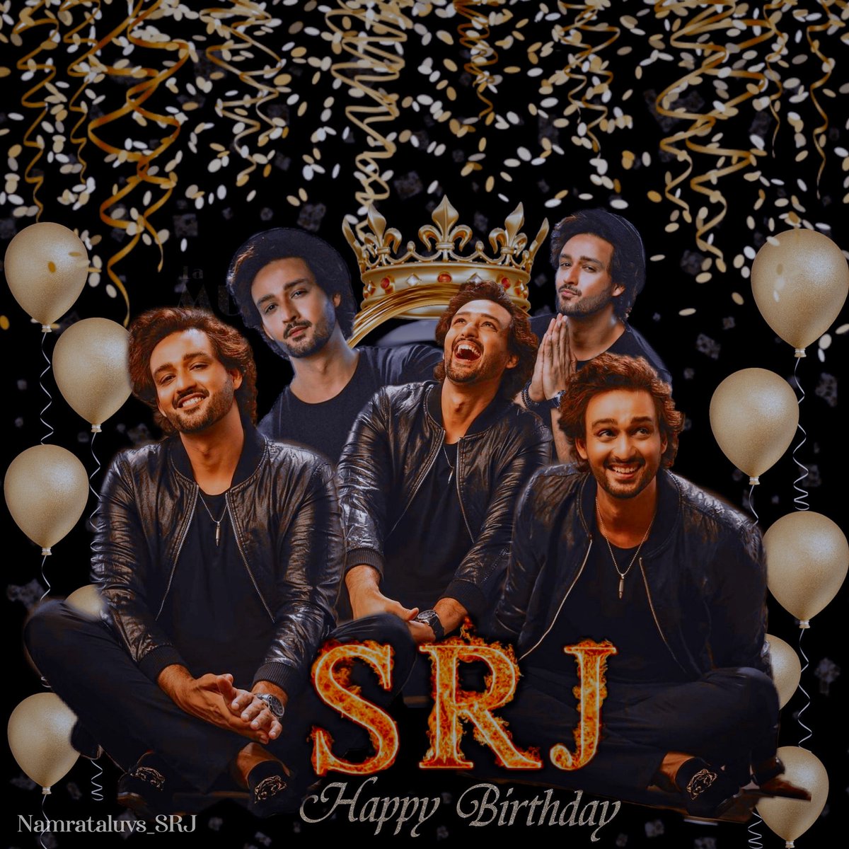Happiest birthday my dearest chocopie <a href="/saurabhraajjain/">Sourabh raaj jain</a> 
Love u more evryday.Praying for ur success, good health &amp; happiness alwys.U R the soul &amp; life of every SRJian. May you get  everything you desire and everything you deserve. #SRJDay 
JANAMDIN MUBARAK SOURABH