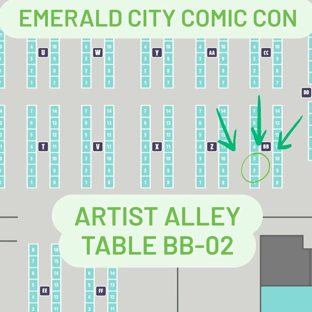 ArtofNikkiWard's tweet photo. I am so excited to be at Emerald City Comic Con this weekend 😃 I have wanted to be a part of this show for SO many years and it's finally happening!!! Come see me in the Artist Alley at table BB-02 💜 Can't wait to see you!! 😘
.
.
.
#emeraldcitycomico… https://t.co/sA19DrICLW https://t.co/MCjpayqJDK