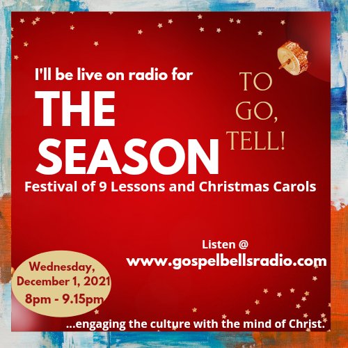 OlufemiOG's tweet photo. .@anafricandiva .@valerian247 .@olaajani Join us on radio at 8pm to usher in The Season! Tune in here https://t.co/n2psWOmRXR
#Christmas
#JesusChristIsBorn #JesusChristIsLord
#Carols
#9Lessons https://t.co/i5H1QlbP2o