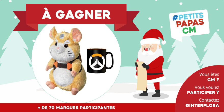 OWCavalryFR's tweet image. Nous ajoutons une peluche Hammond et une tasse Overwatch à la Hotte Petits Papas CM !

🔁RT pour avoir une chance de gagner notre lot
🎅Tweetez "#PetitsPapasCM mon plus grand rêve c'est de_____" pour tenter de gagner la hotte entière

Découvrez toute la hotte ⬇️
