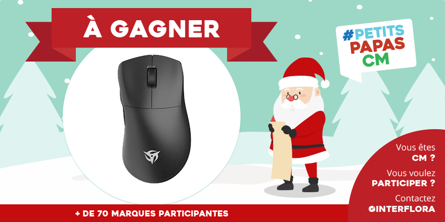 MaxesportFR's tweet photo. Nous ajoutons une souris Ninjutso à la Hotte Petits Papas CM 🖱️

🔁RT pour avoir une chance de gagner notre lot
🎅Tweetez #PetitsPapasCM mon plus grand rêve c'est de_______ pour tenter de gagner les 70 lots de la hotte entière

Découvrez toute la hotte
⬇️⬇️ https://t.co/LwZ3PYwbgg