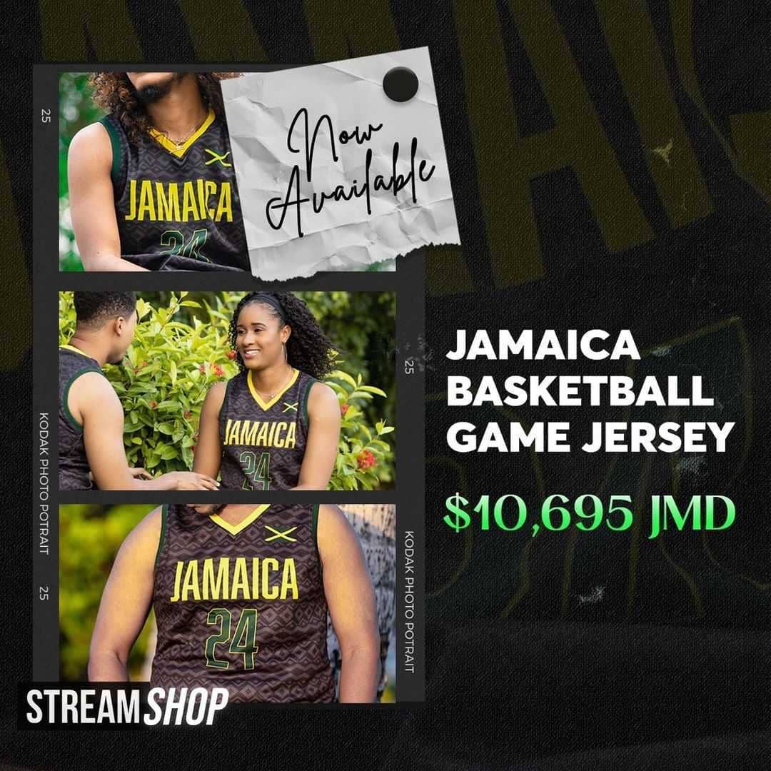bballjamaica's tweet photo. Get your authentic Jamaica Basketball game jersey for only $10,695 π―π²
Visit our shop https://t.co/6EepfN4t04 to order yours now!
#basketballjamaica #Basketballtogether #paris2024 #WeCanWeWill #fiba3x3 #3x3AmeriCup https://t.co/3Sxwaz8oeU
