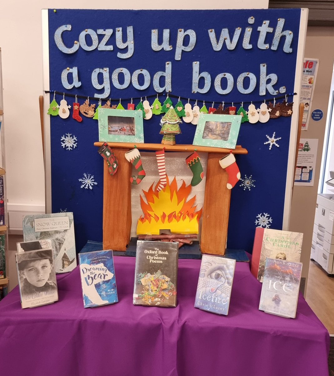 Which book will join you in front of your Christmas fire this year?  Happy Christmas to all from AKS Library.