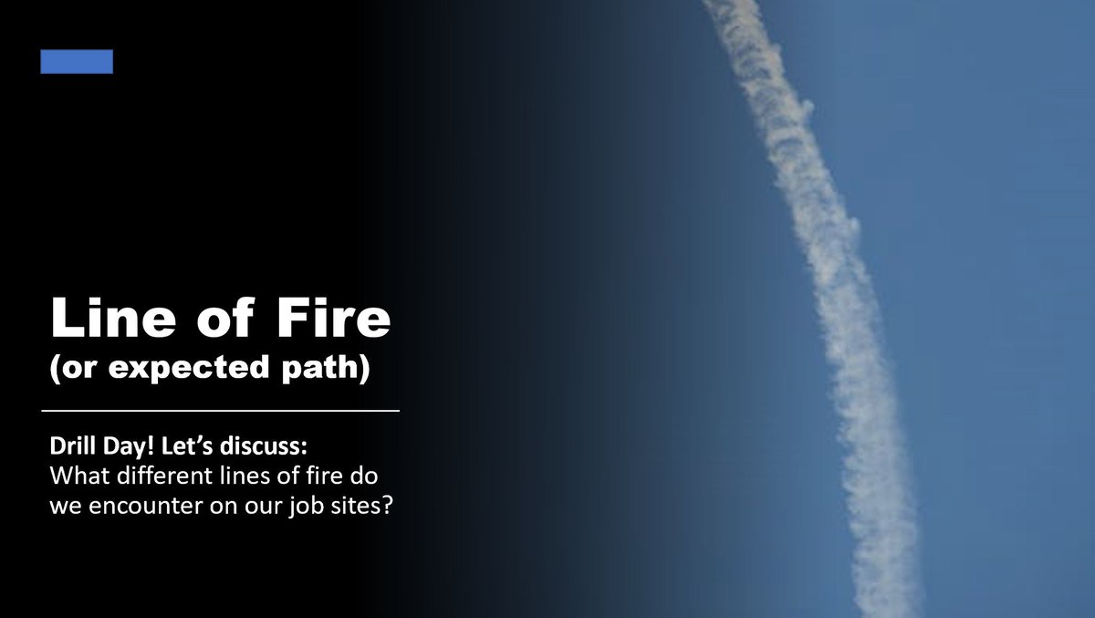 LewisTreeSvc's tweet photo. Drill Day! Letโs discuss: What different lines of fire do we encounter on our job sites? #LineofFire #ExpectedPath #FlyingDebris #FallingLimbs #RoadsideHazards https://t.co/3fq1KDVfdY