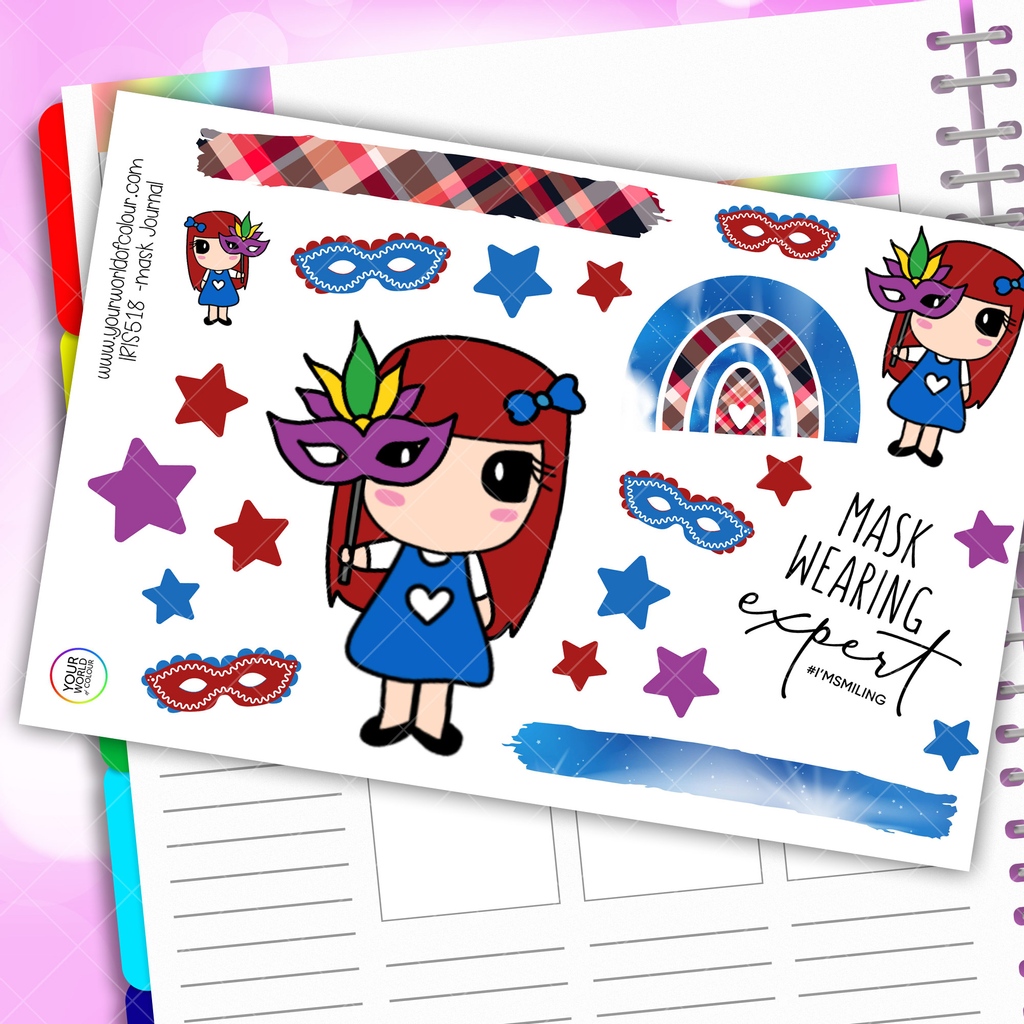 Who's that behind the mask? 😍⁠
.⁠
yourworldofcolour.com
.⁠
.⁠
.⁠
#planneraddict #plannergirl #plannerlove #plannerdecoration #foxyfix #stickeraddict #washiwednesday #procreate #subscriptionbox #journalstickers #stationery #stationeryaddict #passionplanner