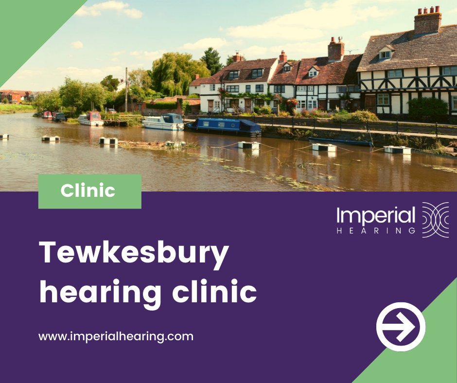 Our Tewkesbury clinic has a consultation room on the first floor of Devereux Centre, Room F61 – there are lifts on site and plenty of parking space.
🌐imperialhearing.com/book-appointme…
☎ 01684 850760
📧 Tewkesbury@imperialhearing.com
📍The Devereux Centre
Barton Road Tewkesbury GL20 5GJ