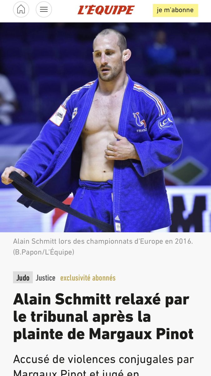 Mais c est pas possible ..  enormes pensées à Margaux et aussi toutes ces femmes qui subissent ces violences ! 
Quel affreux message aux victimes pour qui déjà ça doit être difficile de parler . Ça ne peut pas durer 😱