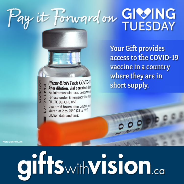 UnitedChurchCda's tweet photo. It's not too late to make a difference in our Giving Tuesday campaign! Give the gift of a #COVID19 vaccine through Gifts with Vision and help heal the world! https://t.co/fuR2MMqq1r

#UCCan #GiftswithVision #PayItForward #UCCanCOVID19 https://t.co/QVKYcfpqgF