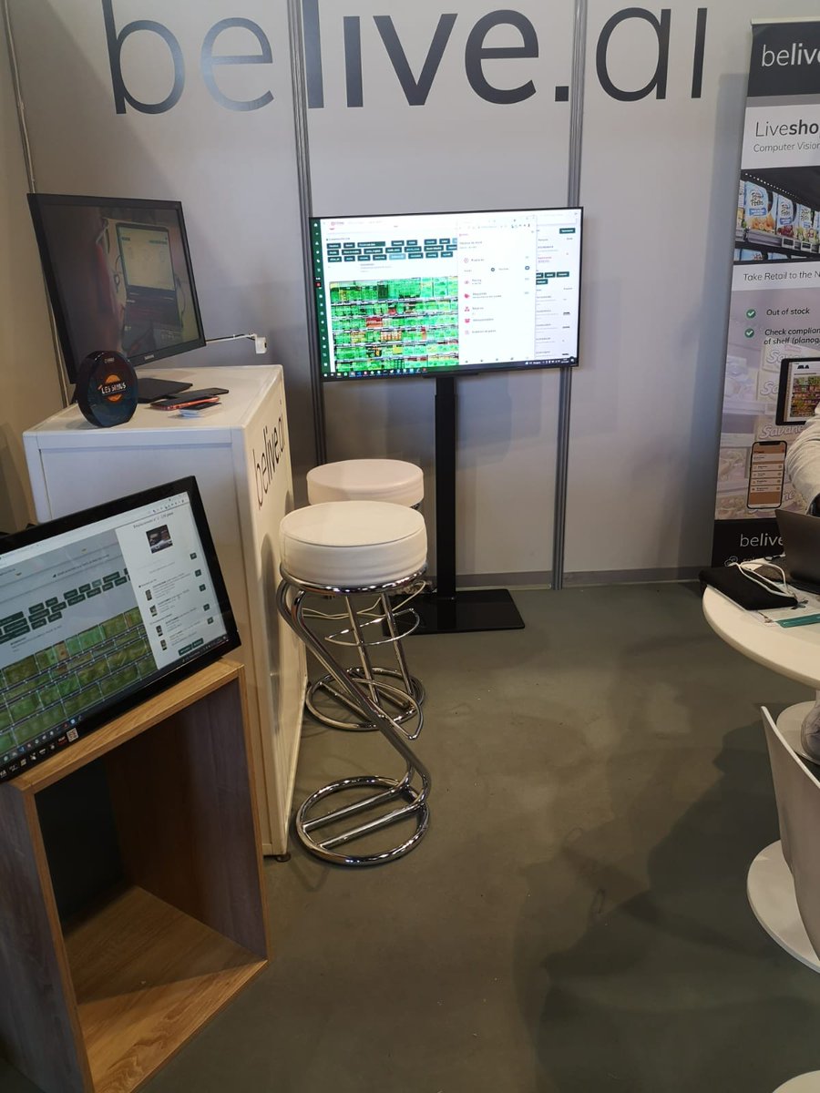 ai_belive's tweet photo. Envie de parler #SatisfactionClient, #optimisation et #innovation ?
Retrouvez notre équipe de choc belive sur le stand J05 au salon @TechForRetail dès maintenant et jusqu'à ce soir !
#tech4retail #digital #beambitious #weareretail #tech #retail #TFR21 https://t.co/XJIKJEBbip
