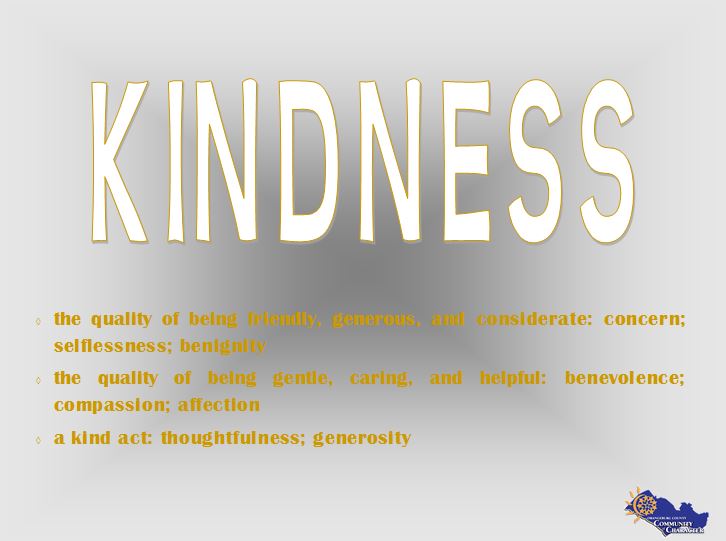 KINDNESS is the December Character Trait of the Month.
#Character #CharacterMatters #MyCharacterMatters