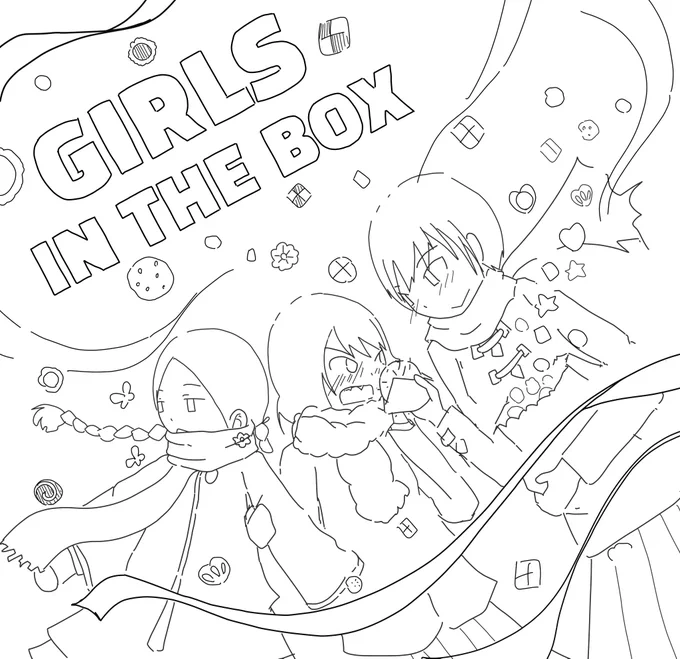 少し間が開いたけど週末ぐらいからマンガ、短期集中連載であげていきます。三人の女の子の百合の話!

↓の絵もちゃんと冬っぽく仕上げたります🤗 
