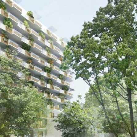 gruenstattgrau's tweet photo. Im #Advent präsentiert GSG täglich Inspiration über #Bauwerksbegrünung! Projekt #1 - Die #BiotopeCity versteht sich als nachhaltige Gartenstadt &amp; reagiert auf die zunehmende Verstädterung &amp; den #Klimawandel mit Grünflächen &amp; nachhaltigem Wassermanagement: https://t.co/CsCDFt8NxZ https://t.co/upDsJDVf6O
