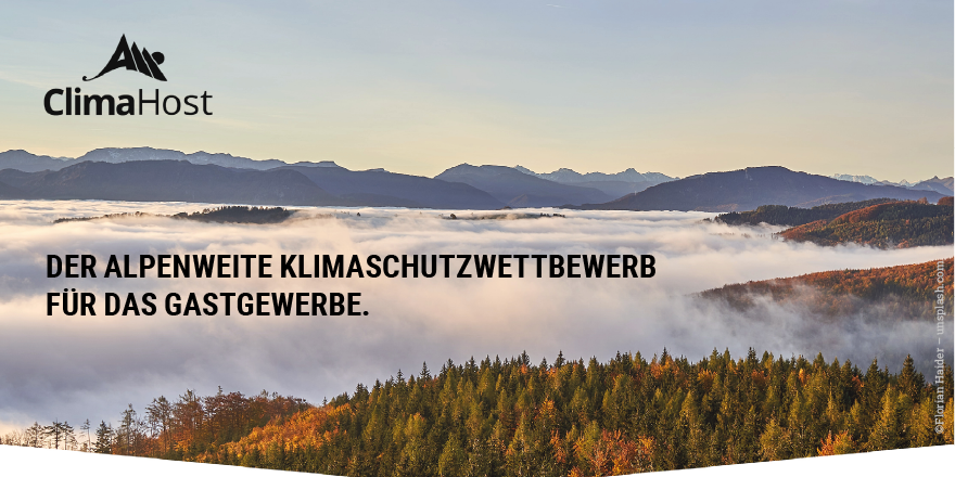 dvs_land's tweet photo. 🚞Wie schützen alpine #Gasthöfe &amp; #Berghütten das Klima?

🛎️Der Wettbewerb #Climahost zeichnet Gastbetriebe für #Engagement aus - in 3⃣ Kategorien: Bestand, Neubau, Local Hero.
🏆Als Gewinn lockt ein professioneller Imagefilm🎬

Bis 31.12. bewerben⬇️
https://t.co/CHiPcMK6me

@bmu https://t.co/KBB5AeVOzA