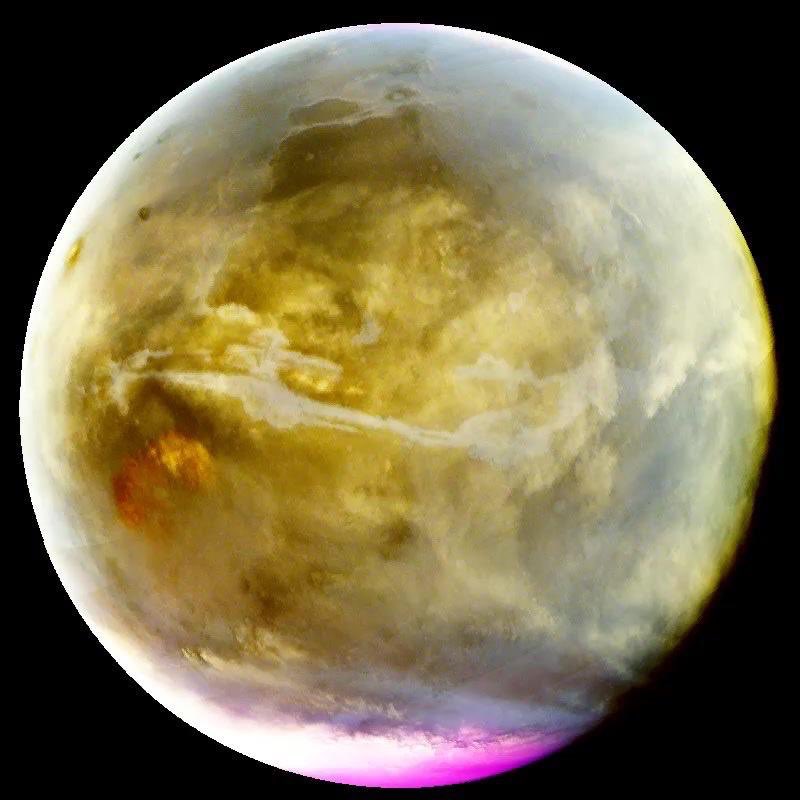 aa_aeroespacial's tweet photo. Imágenes infrarrojas y ultravioletas de Saturno, Júpiter, Mercurio y Marte tomadas por el Telescopio Espacial Hubble. 

-NASA / ESA - https://t.co/DCdUXATTFt