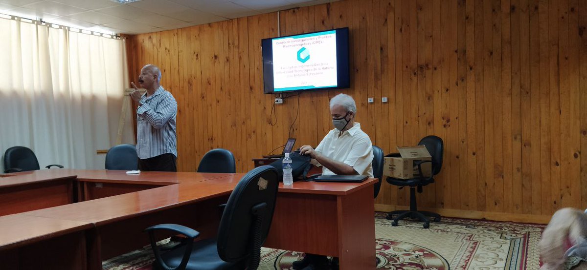 En el día de ayer la Facultad bde Ingenieria Eléctrica de la CUJAE celebro su Balance Anualnde Investigaciones, con resultados superiores a años anteriores, y perfilando el 2022 como un nuevo año de wxitos en la relación Universidad-Empresa.