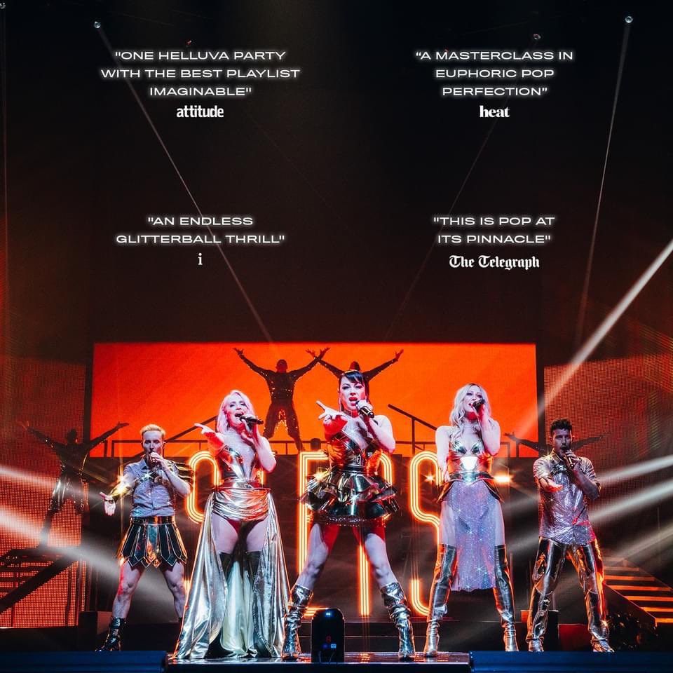 “From the bottom of our hearts, THANK YOU ❤️ Even if the tour ended a bit earlier than we hoped, we had an absolute BLAST singing and dancing with you all once again!

We couldn't have done it without the love and support you showed us every single night 🙌

See you in 2022!”
X