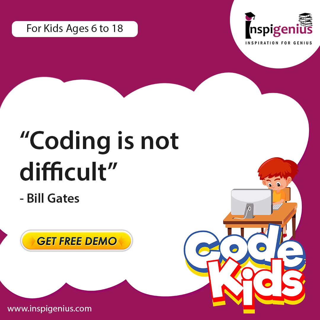 inspigenius's tweet image. Coding is not difficult.
-Bill Gates
WhatsApp: wa.me/+6584884422 or call us at +6584884422
Visit: inspigenius.com/python-program…
#CodingForKids #codingwithfun #coding #learnwithfun #kidslearning #inspigenius