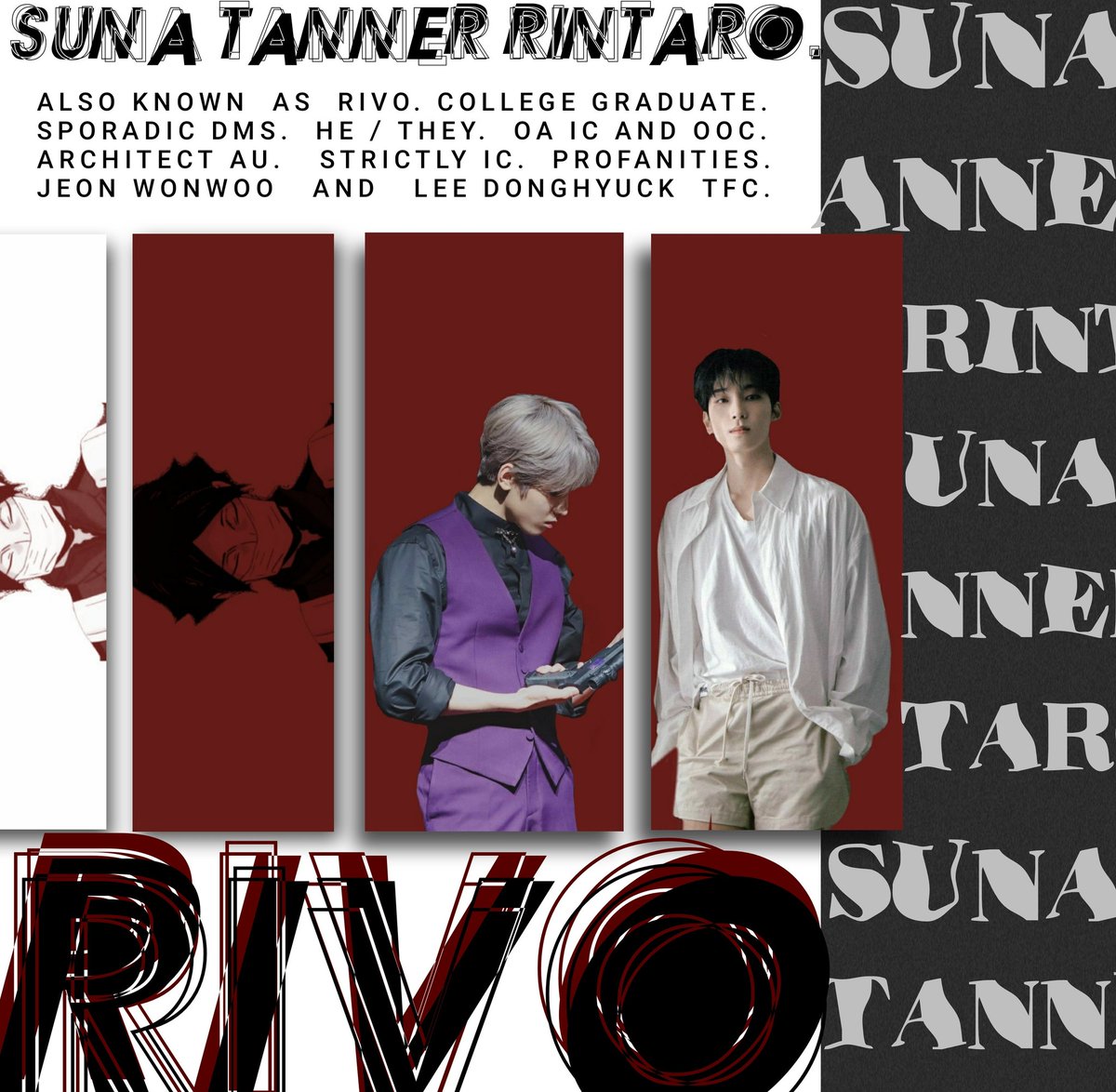 agbarog's tweet image. ͏͏͏͏͏͏
                                                                               
                    Suna   Tanner͏͏͏͏͏͏   Rintaro
                    like ╱ rt to be mutuals.
                      not  new  to  #HQRP

͏͏͏͏͏͏ ͏