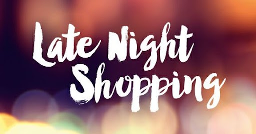 Christmas Craft fair brimming with gift ideas will be held in Town Hall 4pm-9pm on 3rd Dec
Shops &amp; businesses are open until late for the annual late night shopping
There will be a stage on Market Place with bands &amp; choirs, a lantern procession begins at 6.30pm from St. Oswald