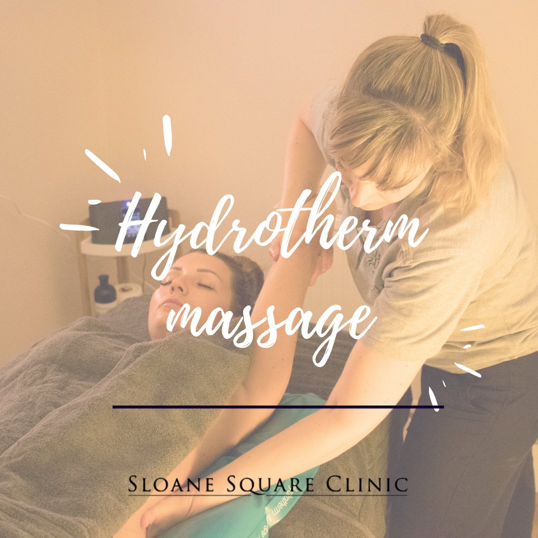 Christmas shopping stress getting you.... stressed?! A #hydrotherm #massage with Elaine is the ideal solution - expecially if you're pregnant or find being on your stomach uncomfortable. She's here on Mondays - call 020 7730 8437 or email reception@sloane-square-clinic.co.uk!