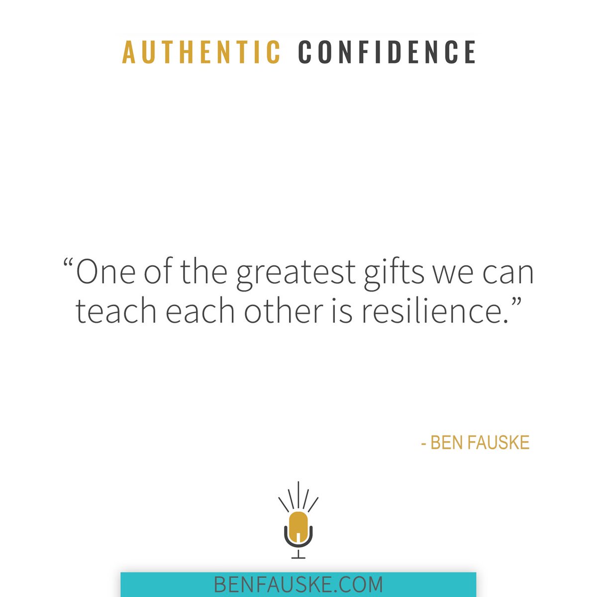 #authenticconfidence