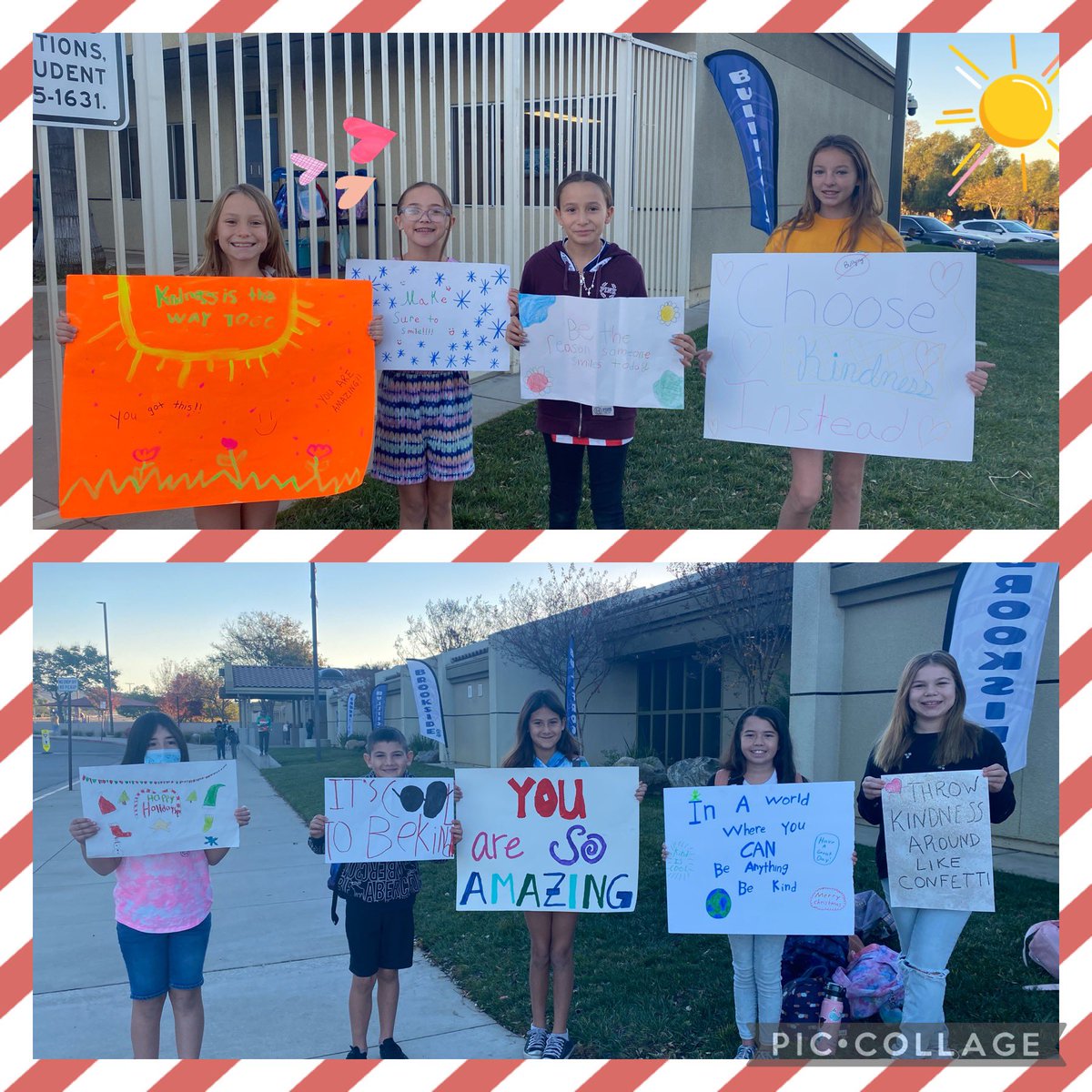 Good Morning ☀️ from Brookside students!! Kindness and smiles are always a great start to any day! <a href="/micheleconley01/">Michele Conley</a> <a href="/EbonBrown/">Ebon Brown, Ed.D</a> <a href="/3RingsRanch_ES/">Three Rings Ranch Elementary</a> <a href="/AnnaHause_ES/">Anna Hause ES</a> <a href="/mabarn/">Mathew Barnett</a> <a href="/mgriffin_bmt/">Michael Griffin</a> <a href="/keels_chauna/">Chauna Keels</a> <a href="/ValAri5th/">Valerie Arias</a>