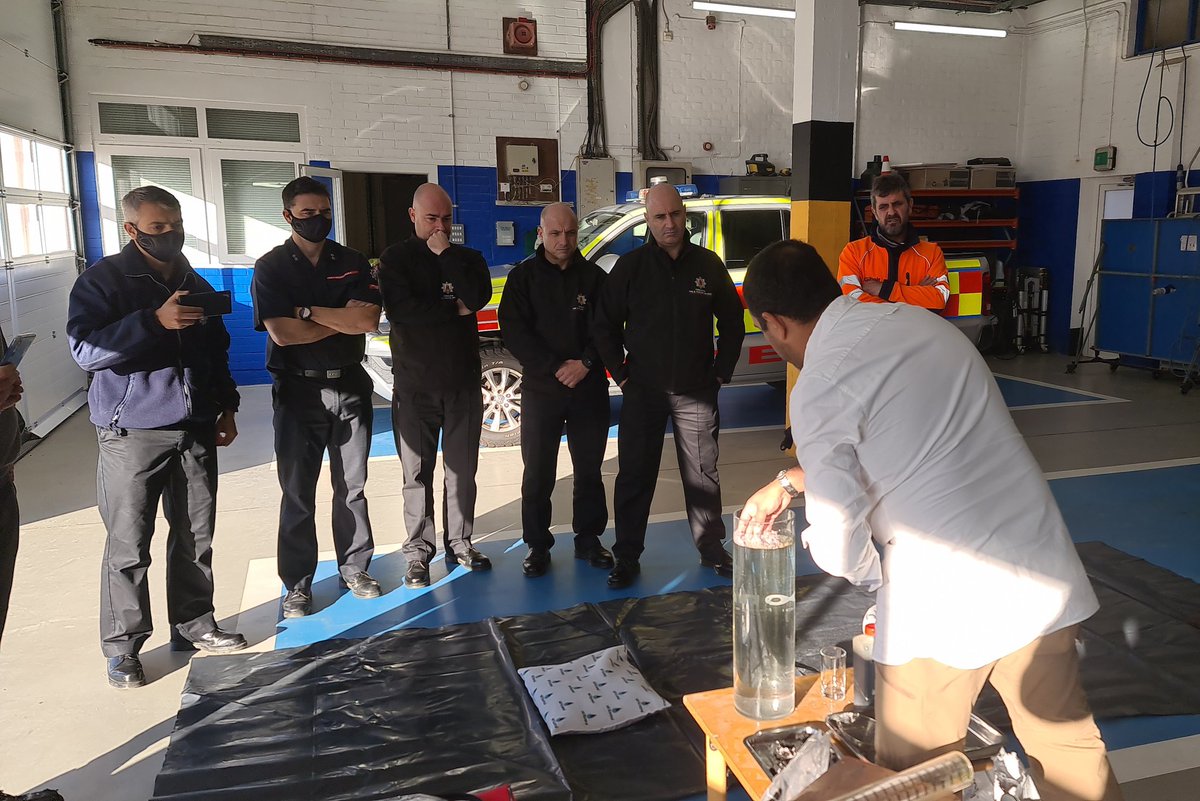 Yesterday we had the pleasure of demonstrating our products to various agencies. Thank You to AFRS for hosting us. #AFRS #GFRS #GibAir #ISGL @DcfoPayas