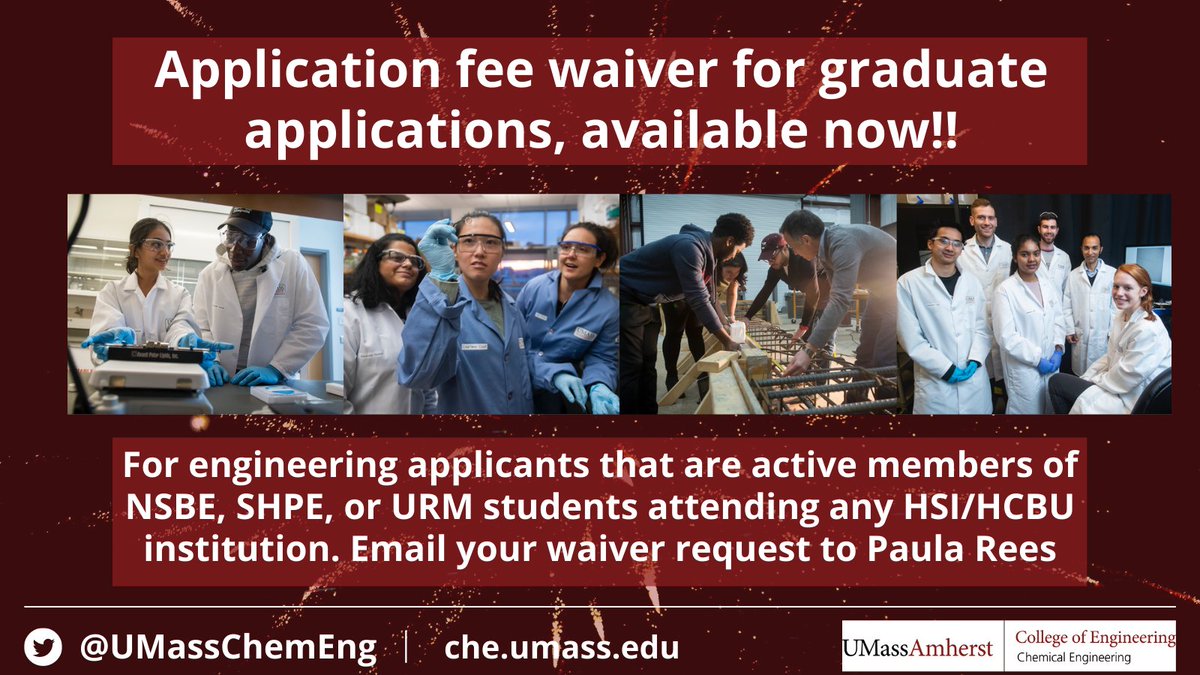 UMass Amherst Chemical & Biomolecular Engineering tweet media