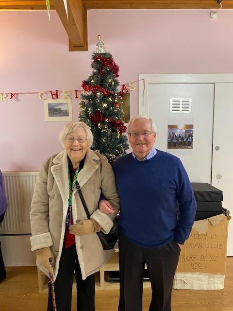 LifeCare_'s tweet photo. Christmas is coming ...... Mary, Lexi, Valerie and Bobby from the St Bernard's Club were delighted to see their club all decorated for Christmas.  Thanks so much to the volunteers from @TSB for all their hard work. 🎄 #Christmas #Xmasdecorations #funatxmas https://t.co/8r1849il6J