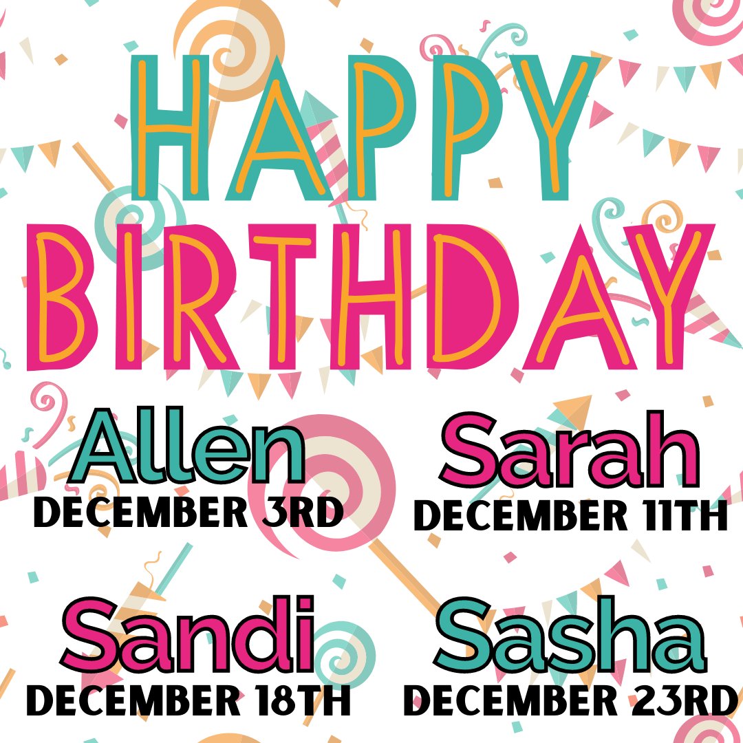 roceyeassoc's tweet photo. Happy birthday to our December birthdays!! #HappyBirthday #Birthdays #HappyBirthdayToYou #AndManyMoooore #RochesterEyeAssociates #RochesterEyeWear #BrightonNY #GreeceNY #RochesterNY
https://t.co/AY9wo562wo https://t.co/JoqktMV8RE